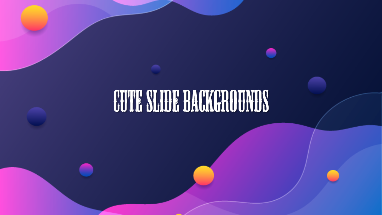 Creative Cute Slide Backgrounds PowerPoint Template